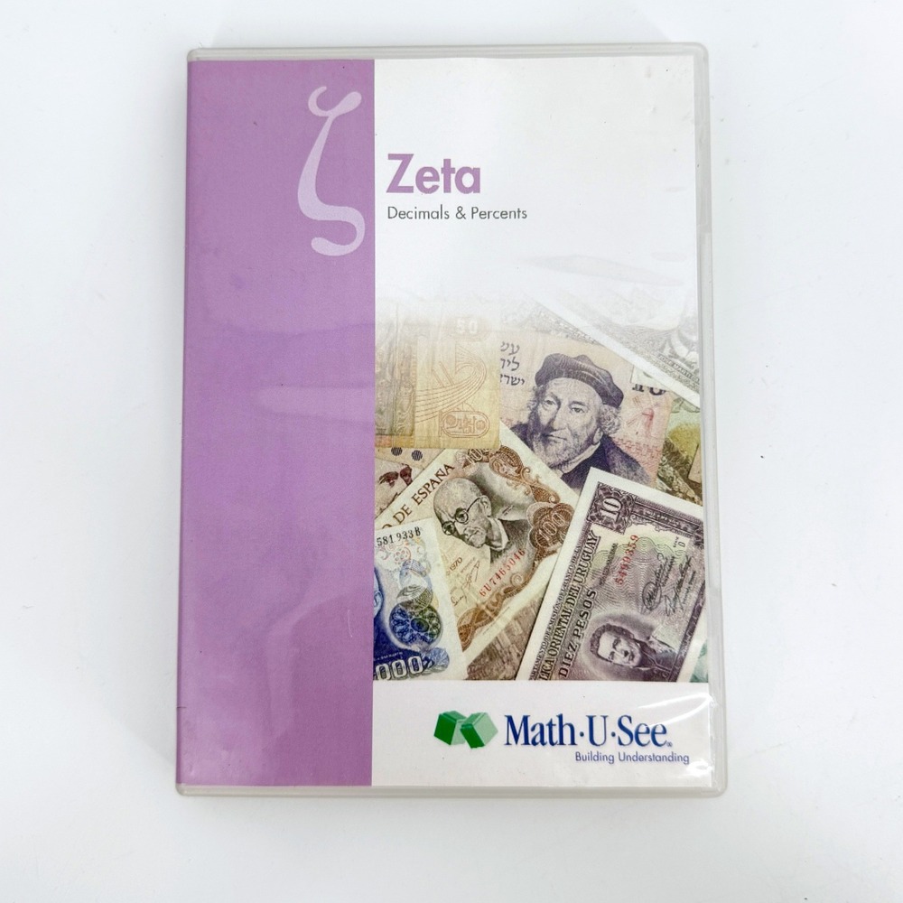 Math U See Zeta Decimals & Percents DVD